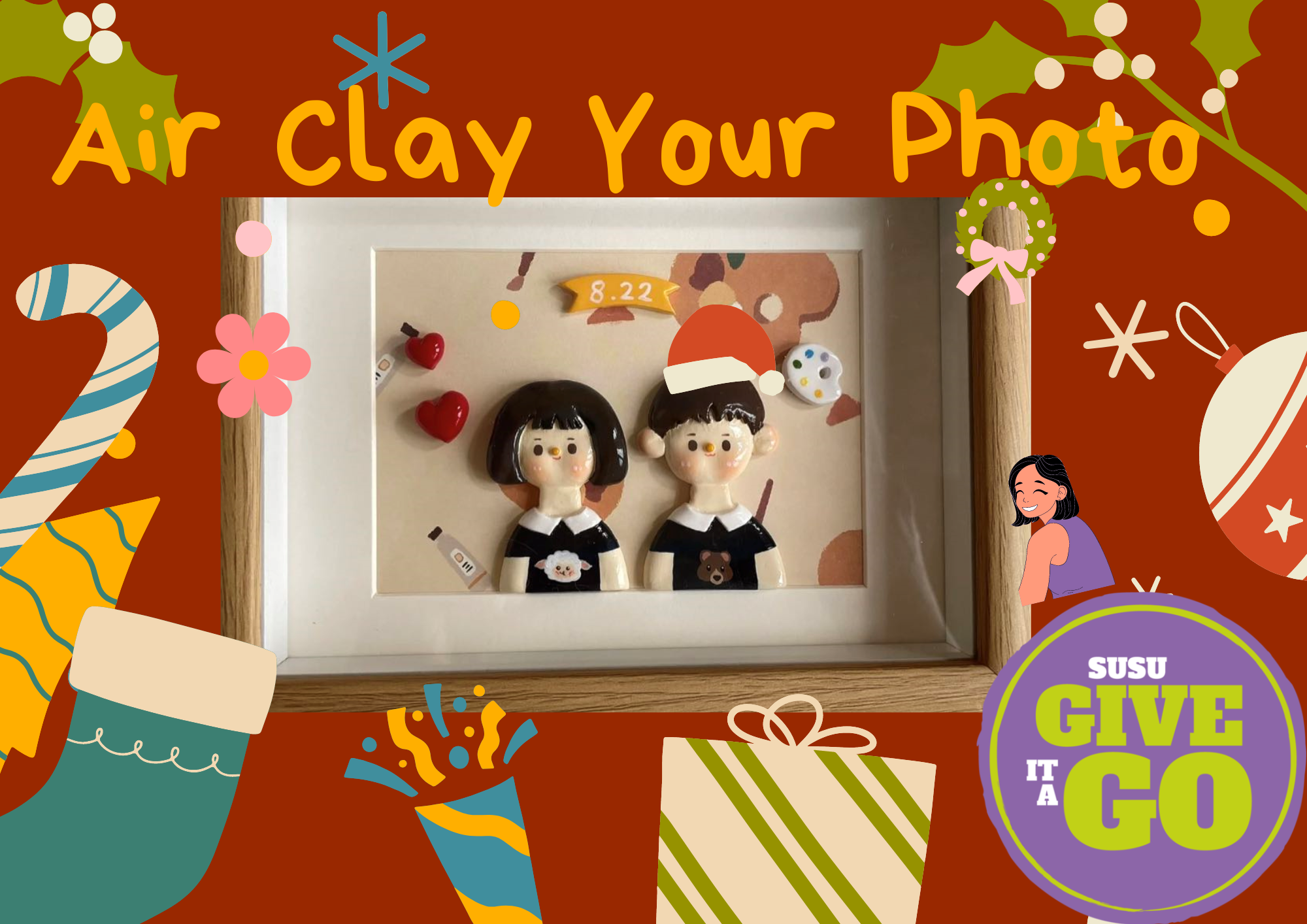 GIAG Crafternoon: Air Clay Your Photo